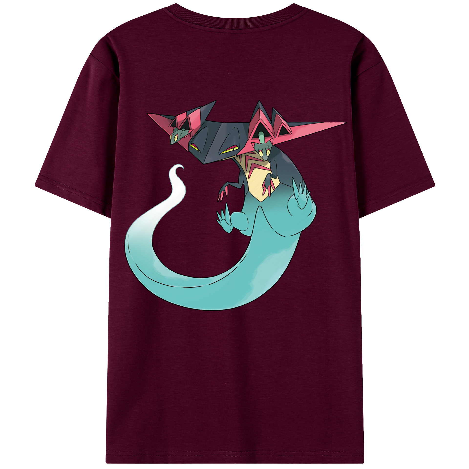 （画像用） ポケットモンスター Pokémon レディース半袖Tシャツ(バックプリント)